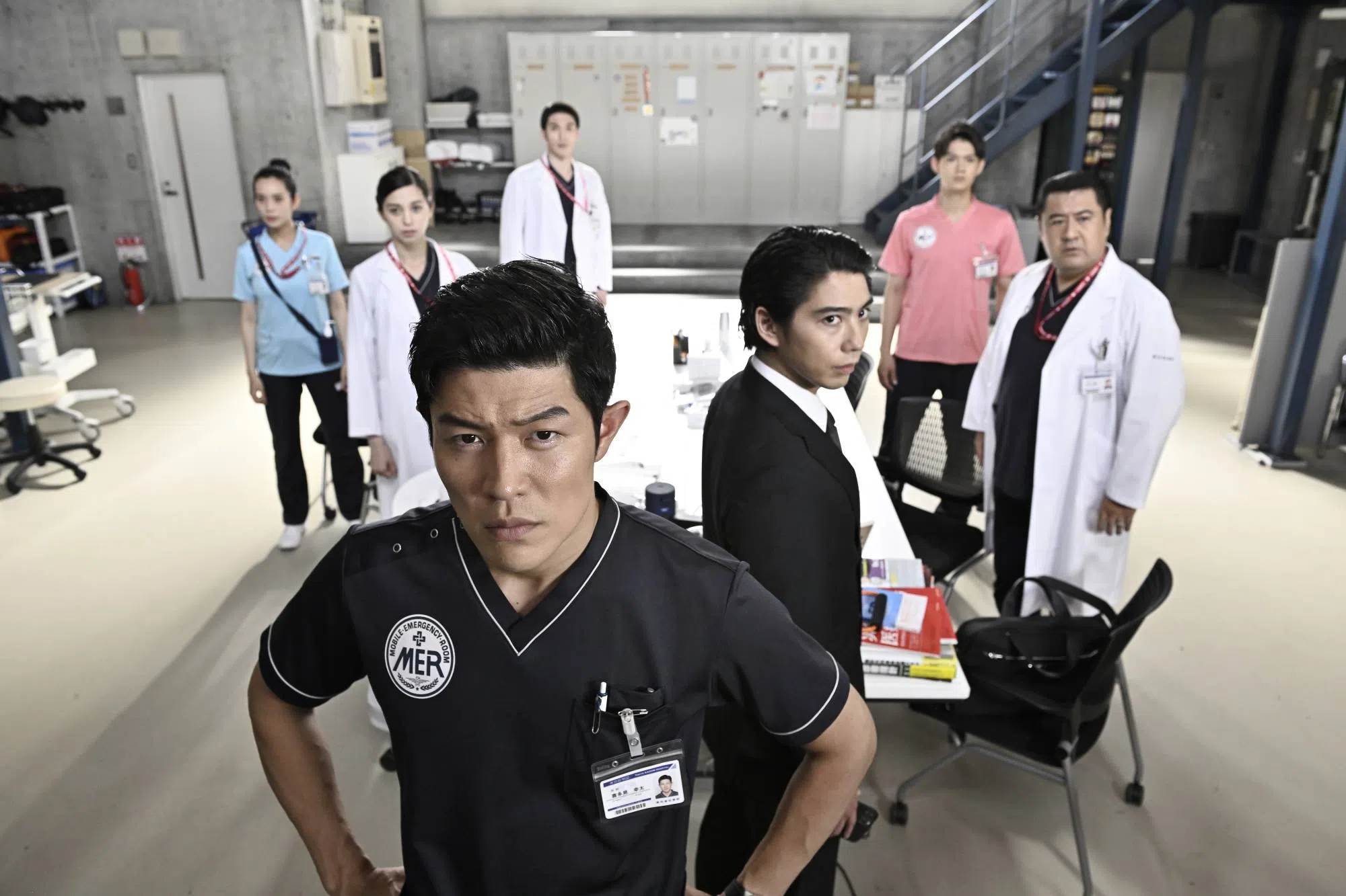 电影版延续日剧版的澎湃热血救援场景，是典型的“燃片”。（互联网）