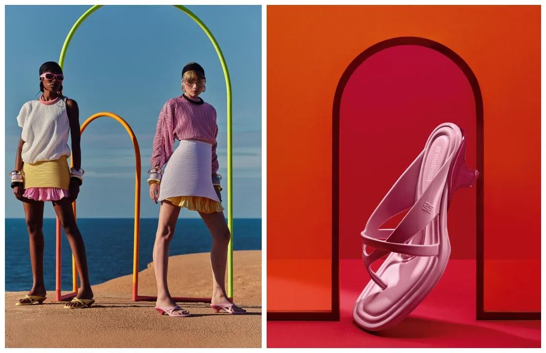 Melissa Layla小猫跟设计，高度恰到好处。（品牌提供）