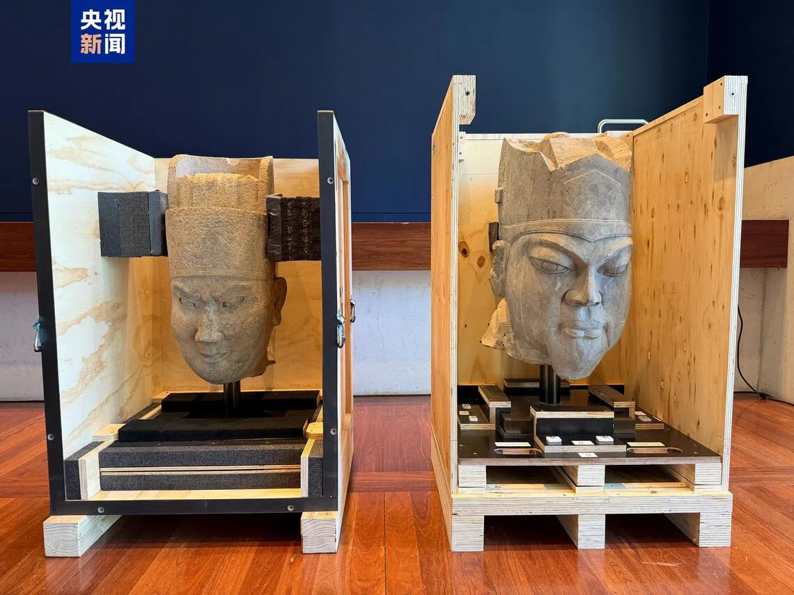 澳大利亚向中国返还两件文物