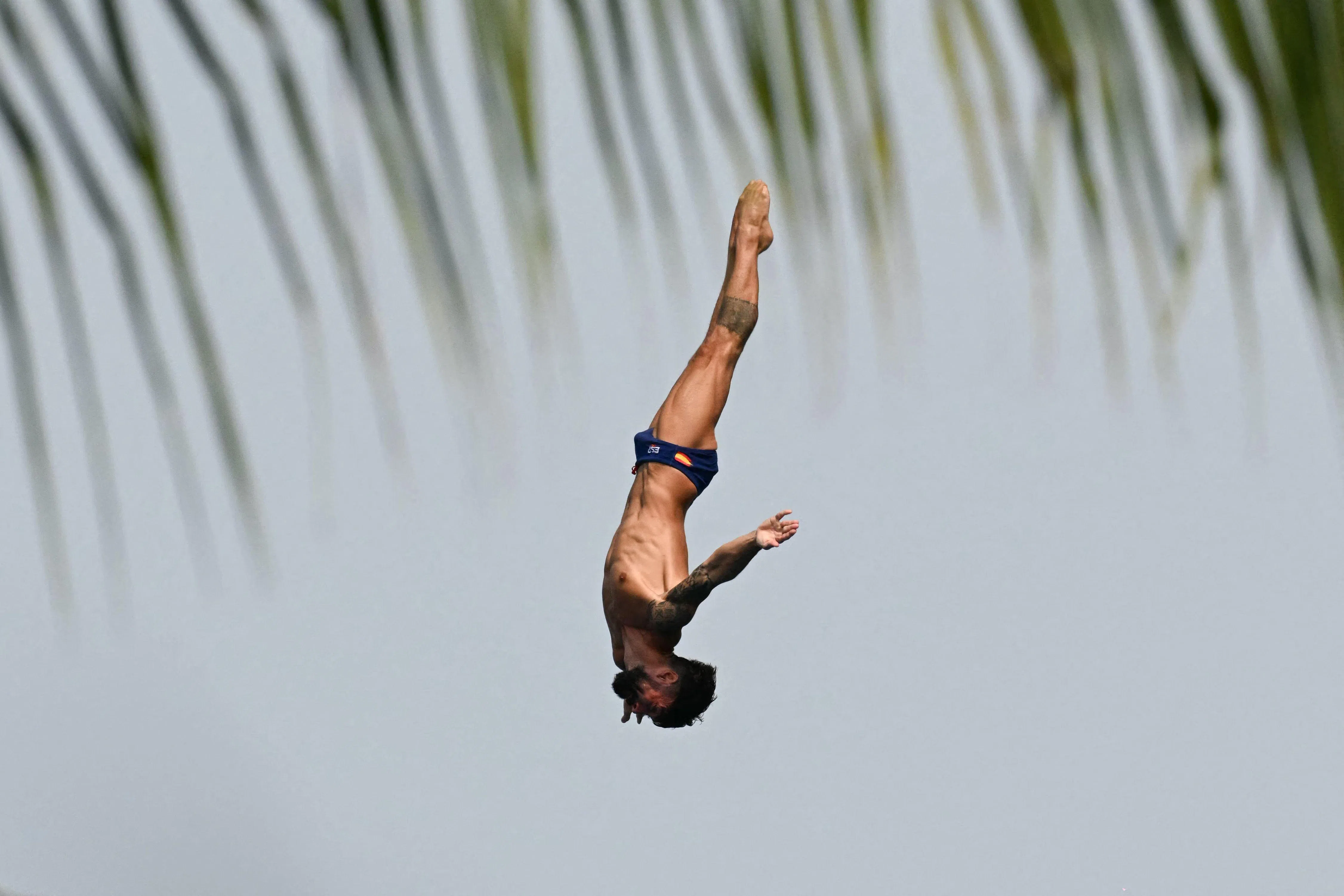 吉梅诺（图）和波波维奇在第二天的比赛继续表现出色，是夺牌热门选手。（法新社）