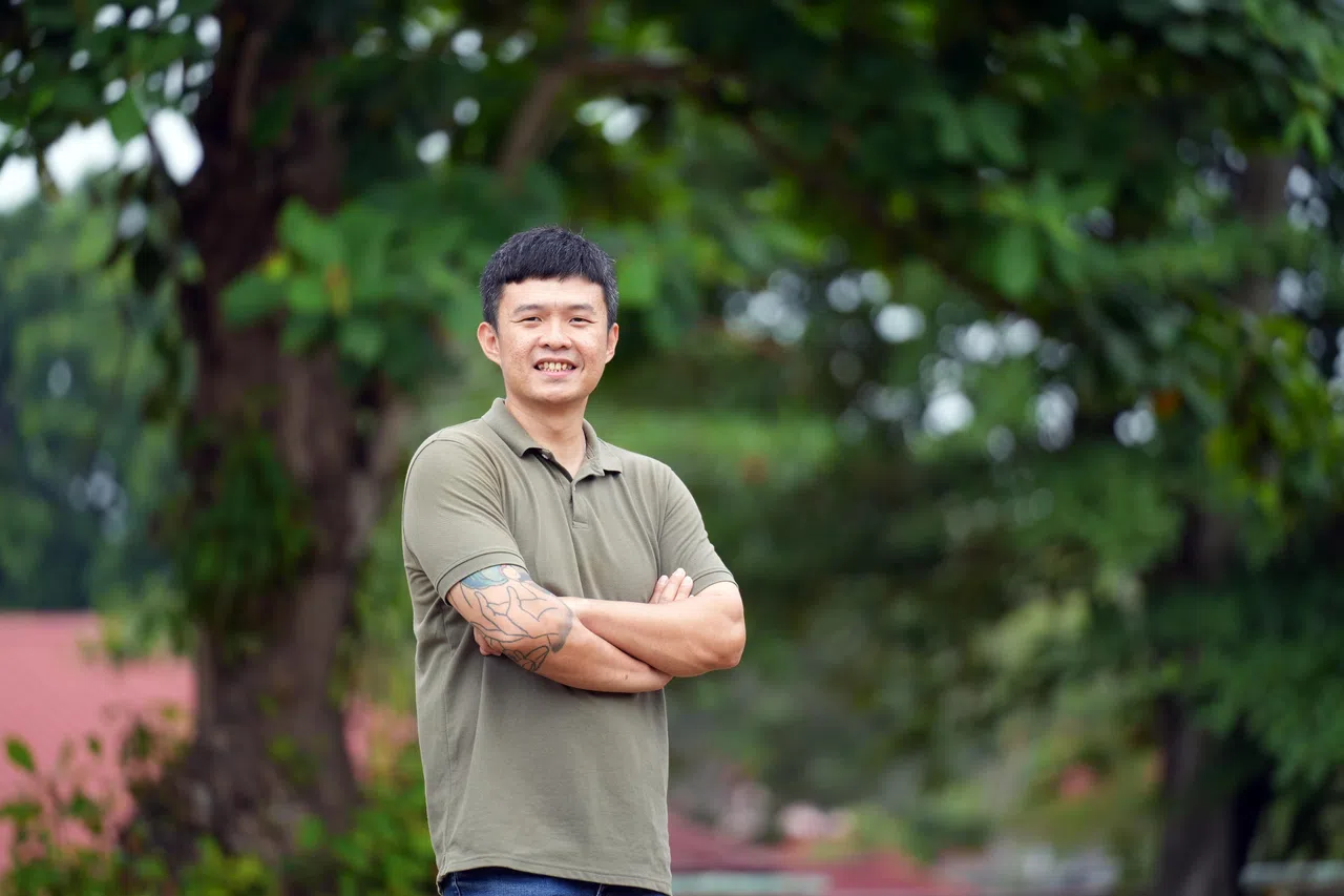 卓文勇2018年到突破宣道之家，成功获得改造，如今是负责媒体与出版兼运作部的突破职员。（谢智扬摄）