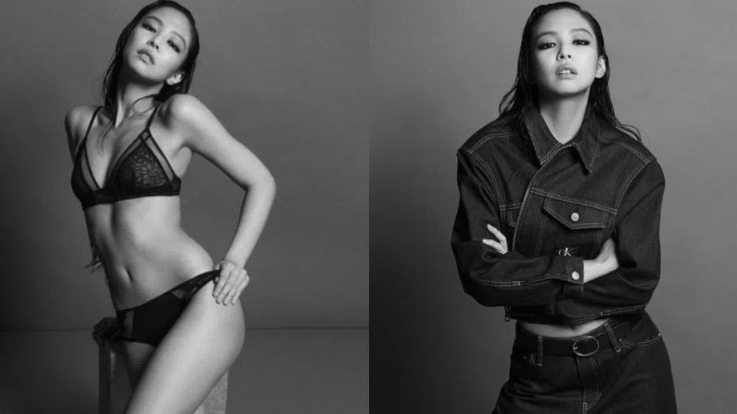 Jennie是Calvin Klein（CK）最知名的代言人。（互联网）