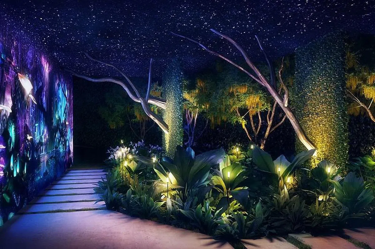 Van Holland的生机花园，让居民亲近大自然。（图／商家提供） 