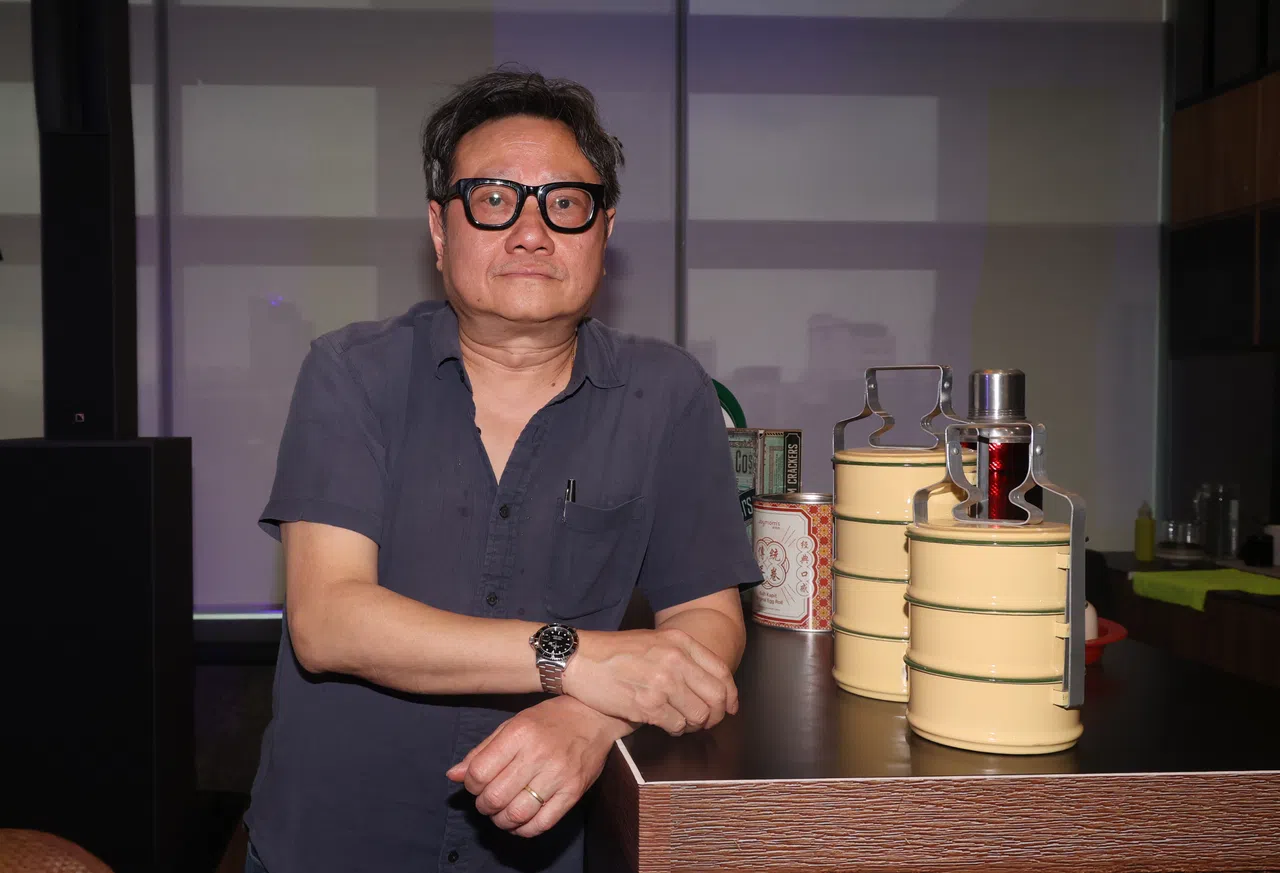 邱金海是《情牵咖啡店》的监制之一。（唐家鸿摄）