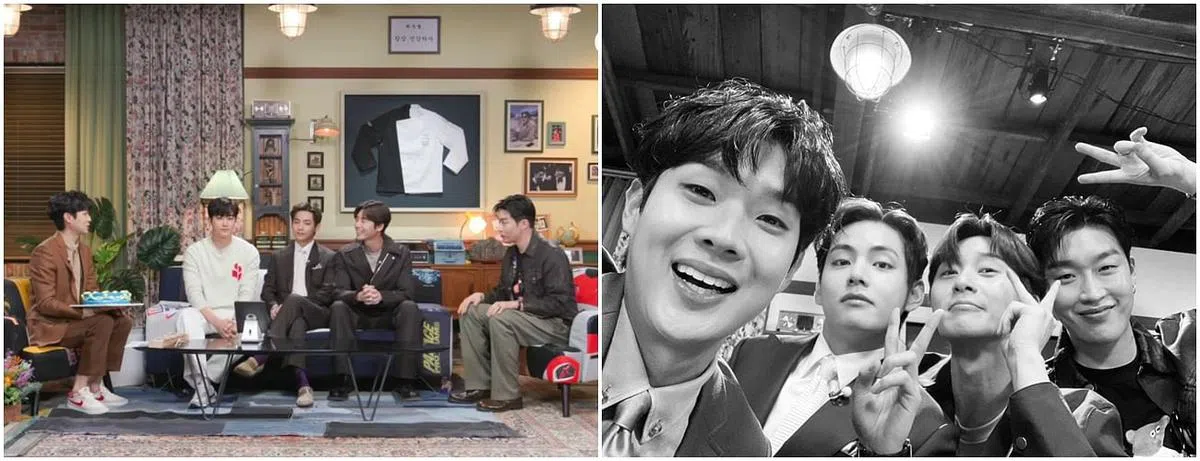 当时正在拍摄《Happiness》的朴炯植也抽空短暂出席了崔宇植的首场粉丝见面会。（图/互联网）