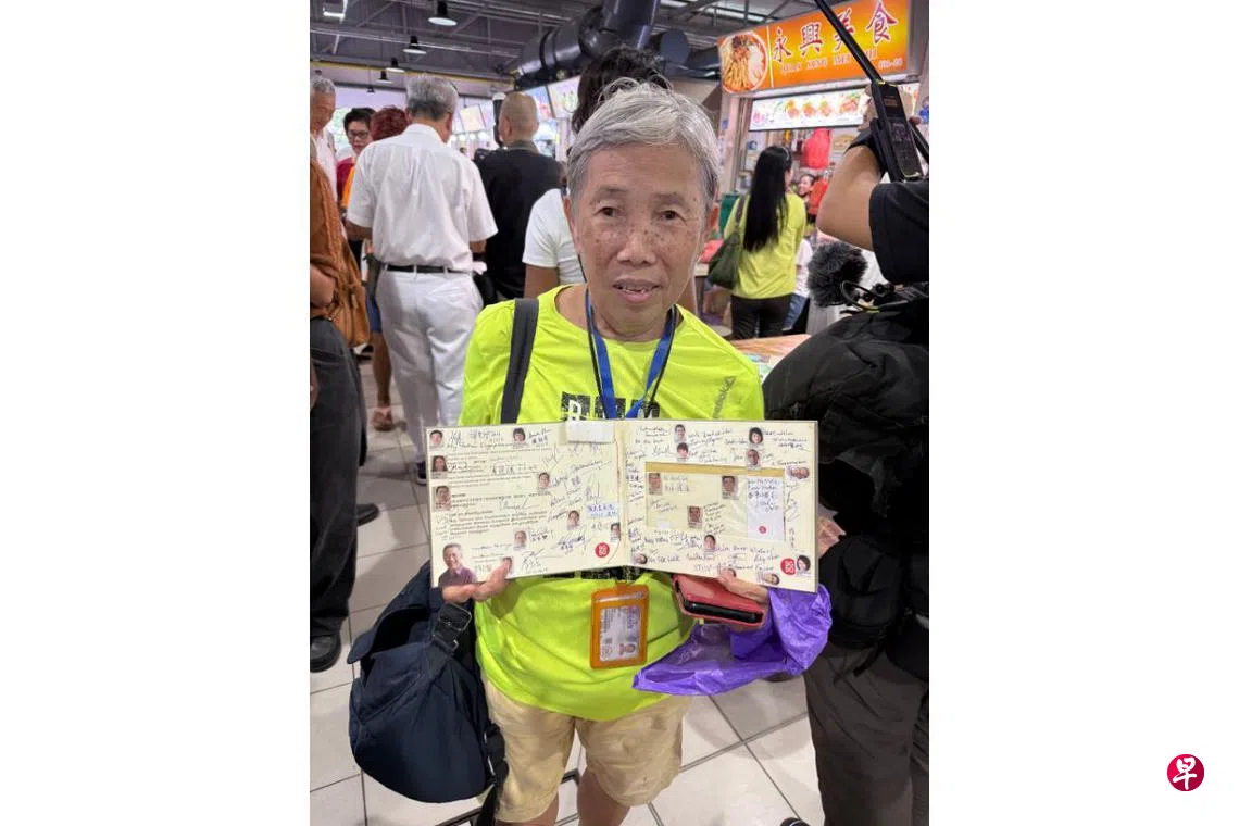 GE2025】退休妇女走遍全岛收集议员签名| 联合早报