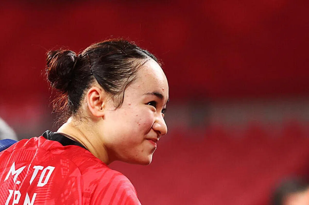 伊藤美诚曾被誉为是日本乒乓球天才少女。（路透社档案照）