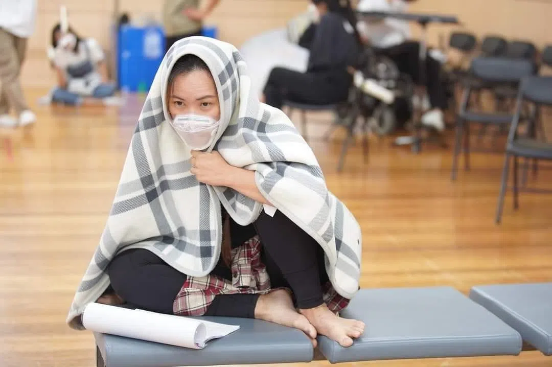 陈宛诗在首尔演出的第一个作品是舞台剧《千万座城市》。（受访者提供）