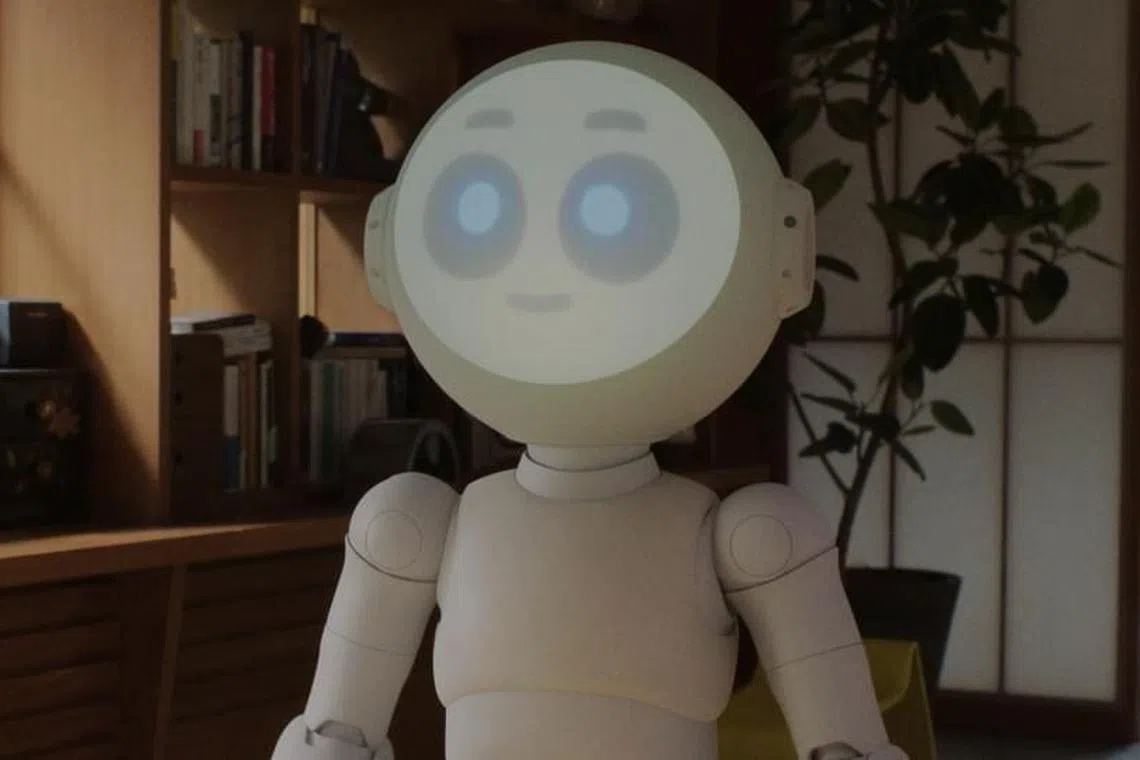 家用机器人桑妮究竟隐藏什么秘密，成了观众追剧的诱因之一。（取自Apple TV脸书）