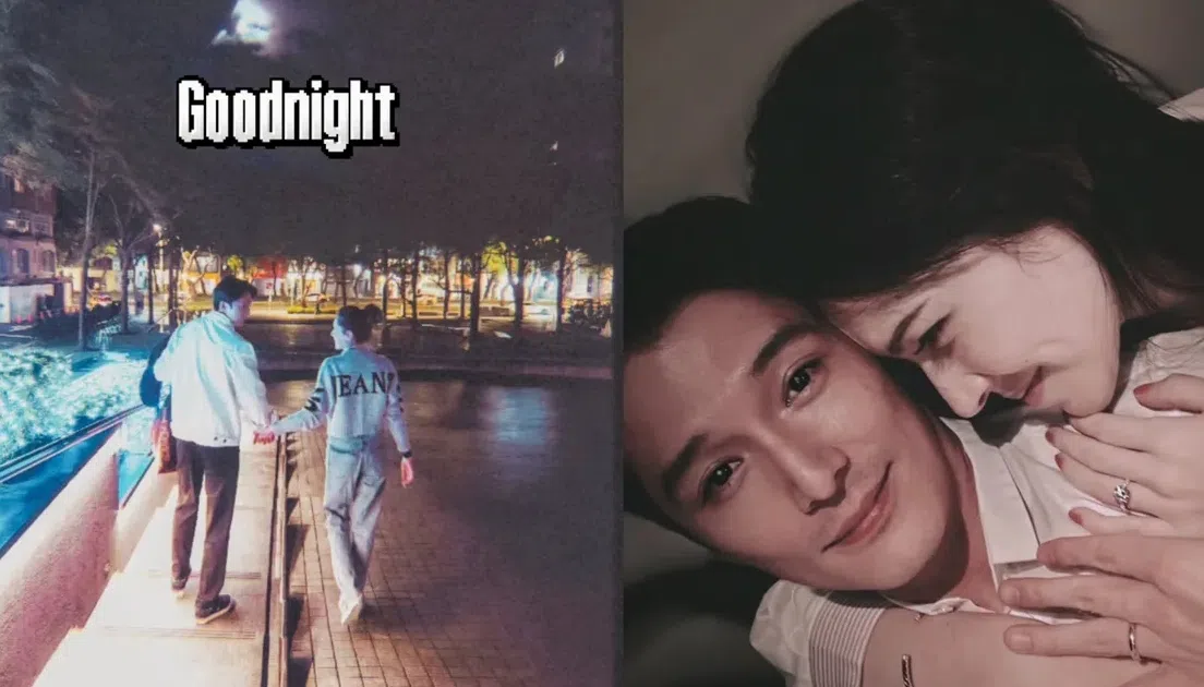 许玮甯和邱泽结婚四年恩爱如昔。（互联网）