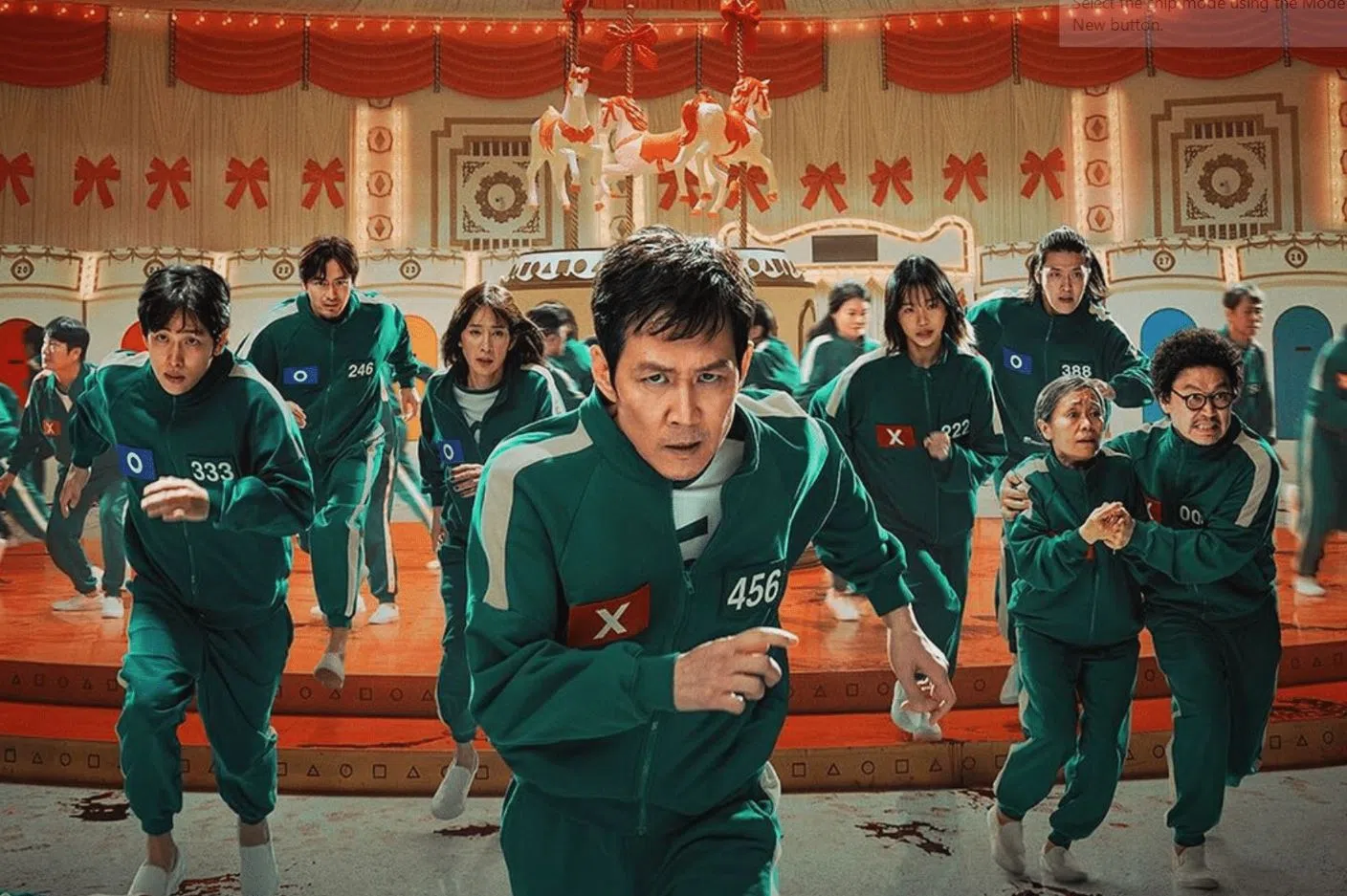 《鱿鱼游戏2》再度开跑，又将人带回到一场考验人性的游戏中。（互联网）