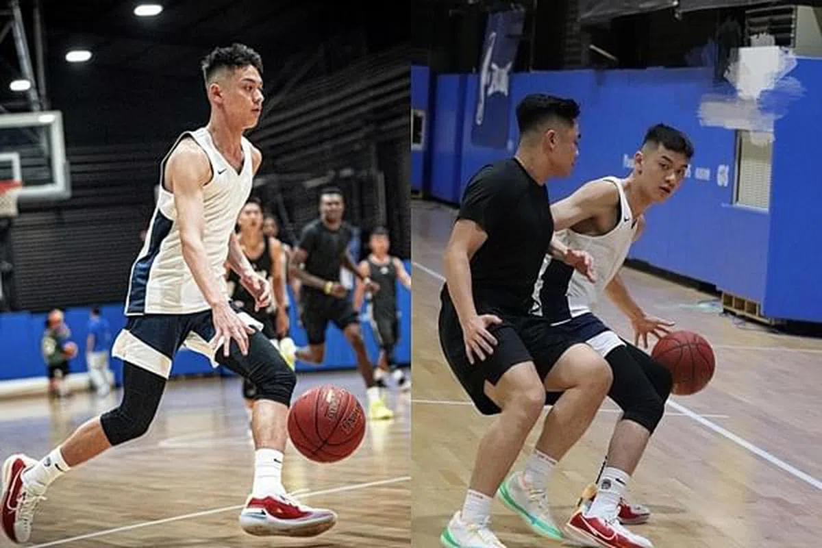 邱煌祎热爱篮球，常晒打球英姿照片。（取自IG）