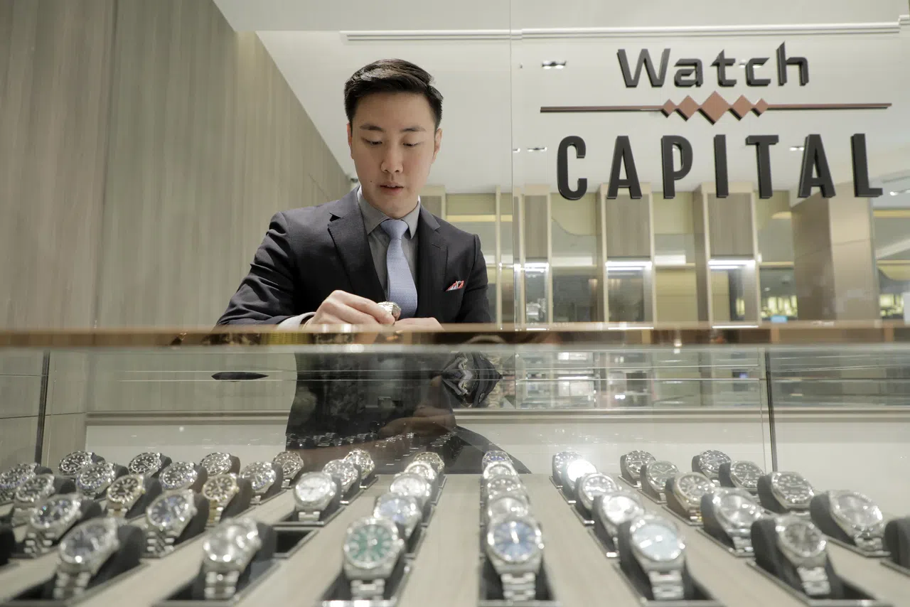 Watch Capital创办人黄智仁估计，将来如果这批起获的名表拿出来拍卖，总价格可能高达4000万元。（档案照片）