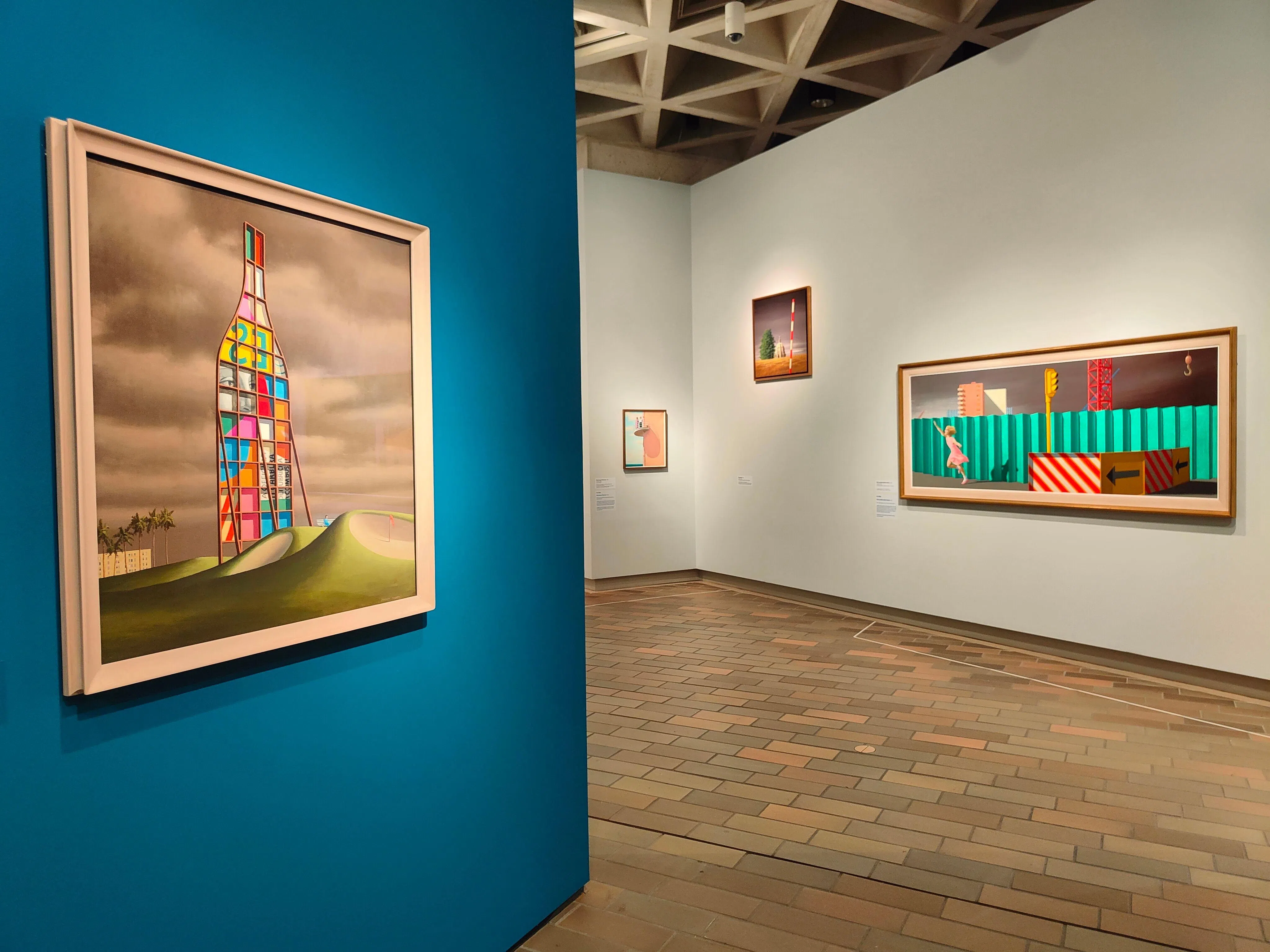 澳洲国立美术馆有丰富的典藏。（李雅歌摄）