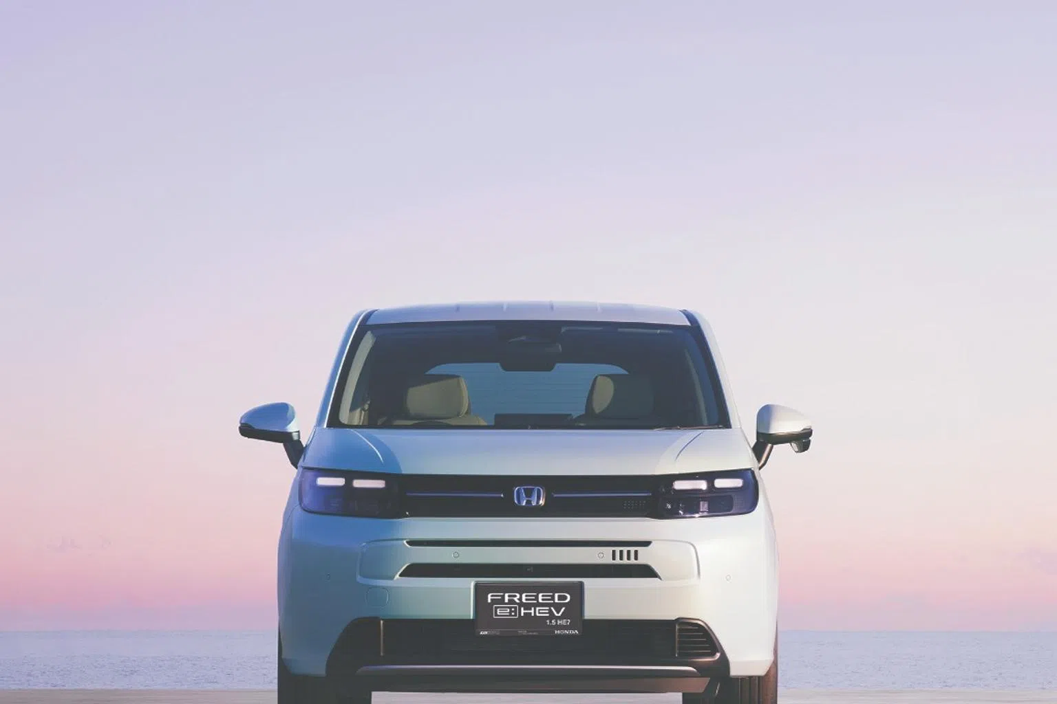 本田Freed e:HEV搭载混合动力系统，轻松胜任城市通勤和长途自驾游。（图/Honda提供）