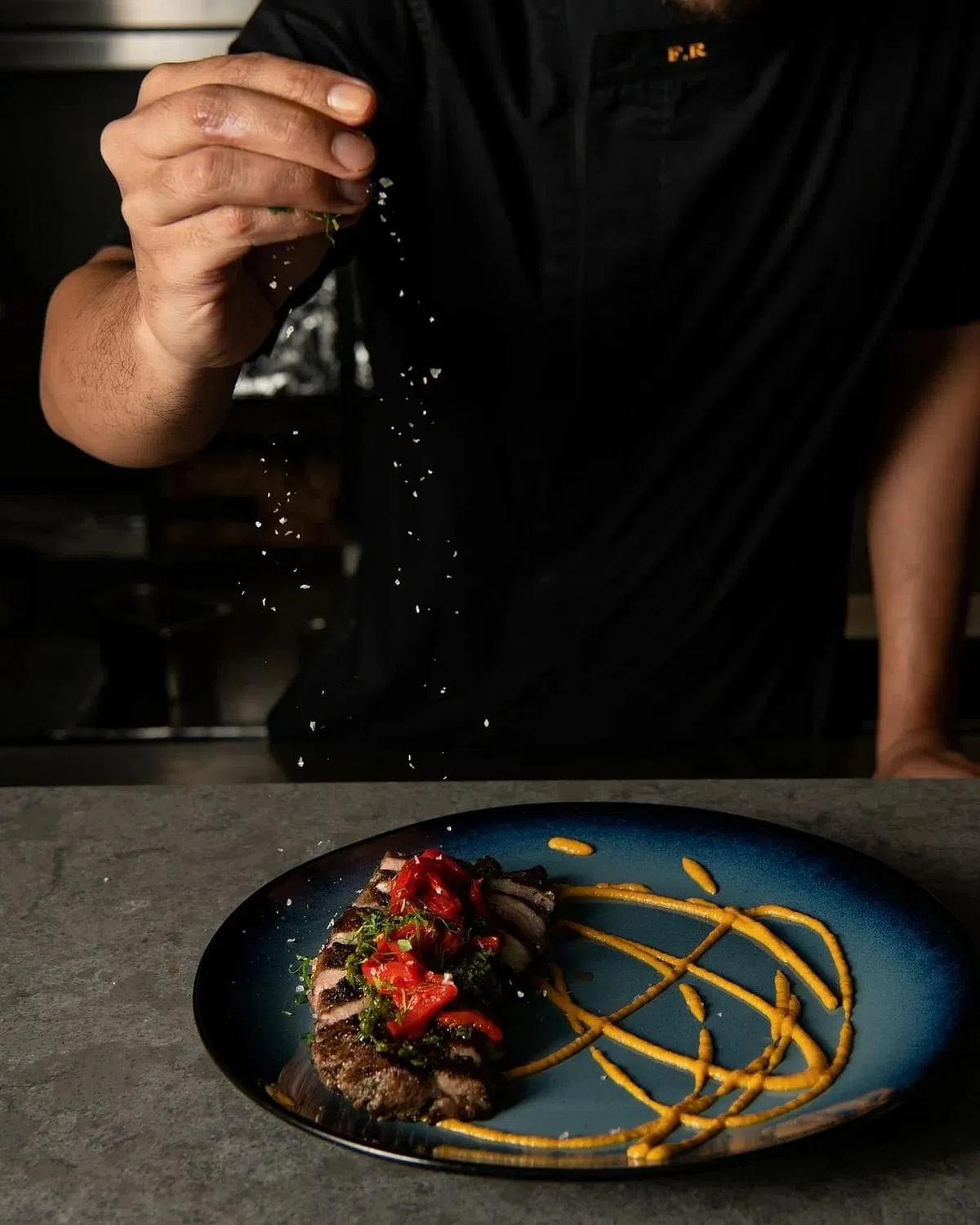 Kinou的人气伊比利亚猪肉料理。（互联网）