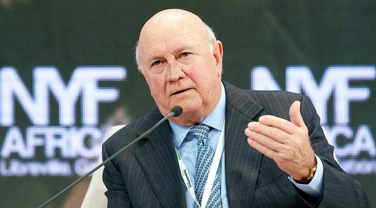 南非前总统戴克拉克（FW de Klerk）不敌癌症逝世，享寿85岁。（法新社）