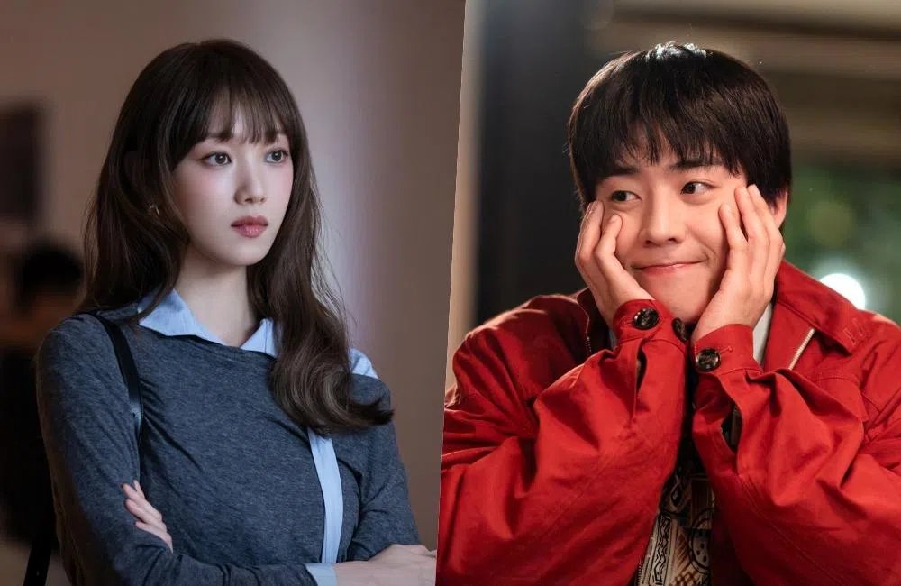 李圣经（左）和蔡钟协CP感还不错，模特儿出身的李圣经身高达175公分，站在186公分的蔡钟协身旁，画面养眼。（取自MBC Drama脸书）