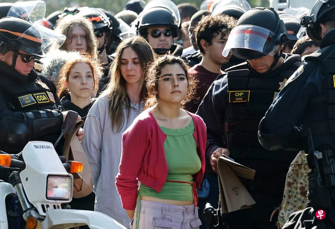 抗议活动蔓延到美国多地西北部城市斯波坎实施宵禁| 联合早报