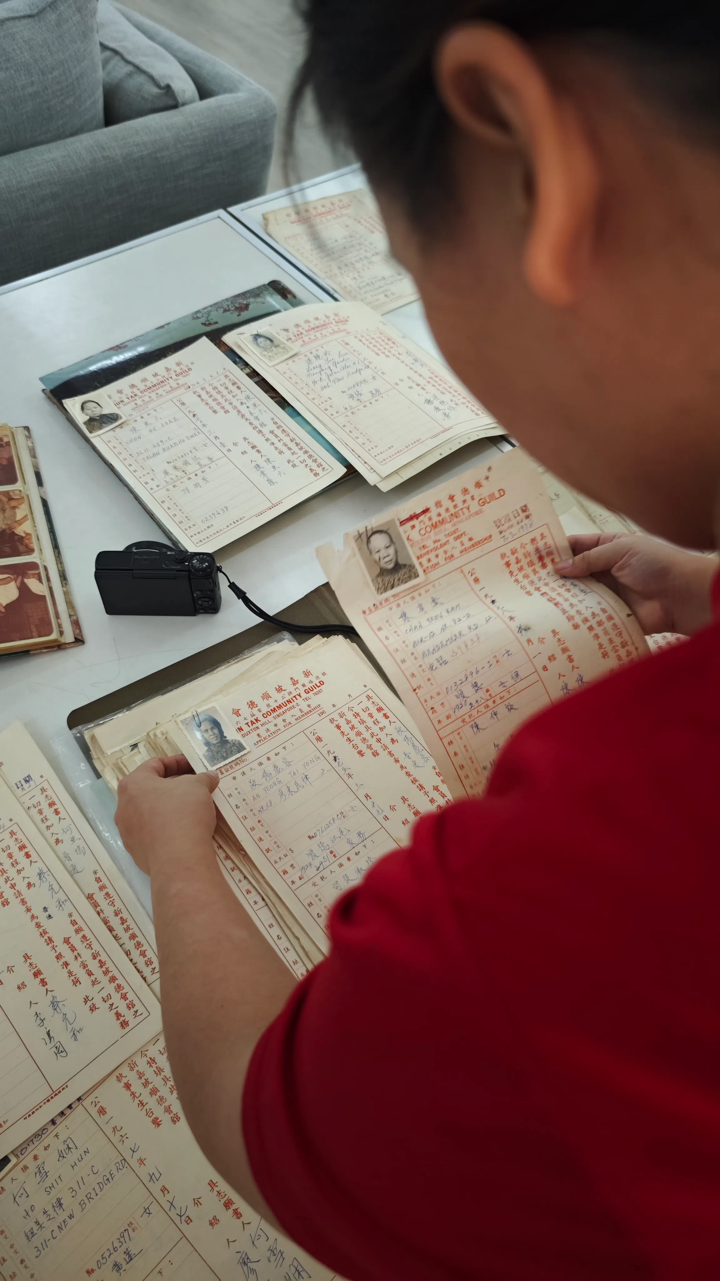 顺德会馆为黄钰清的资料搜集，提供珍贵史料。（黄钰清提供）