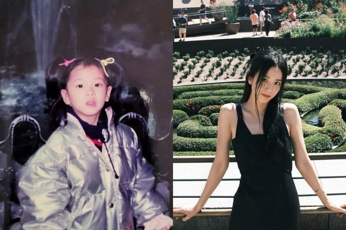 Jisoo自曝小时候喜欢吃报纸。（取自Jisoo IG）