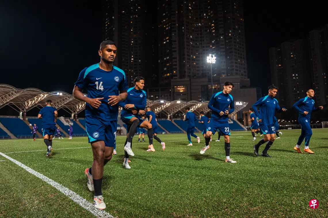 亚洲杯对香港生死战雄狮全力拼三分争提前出线| 联合早报