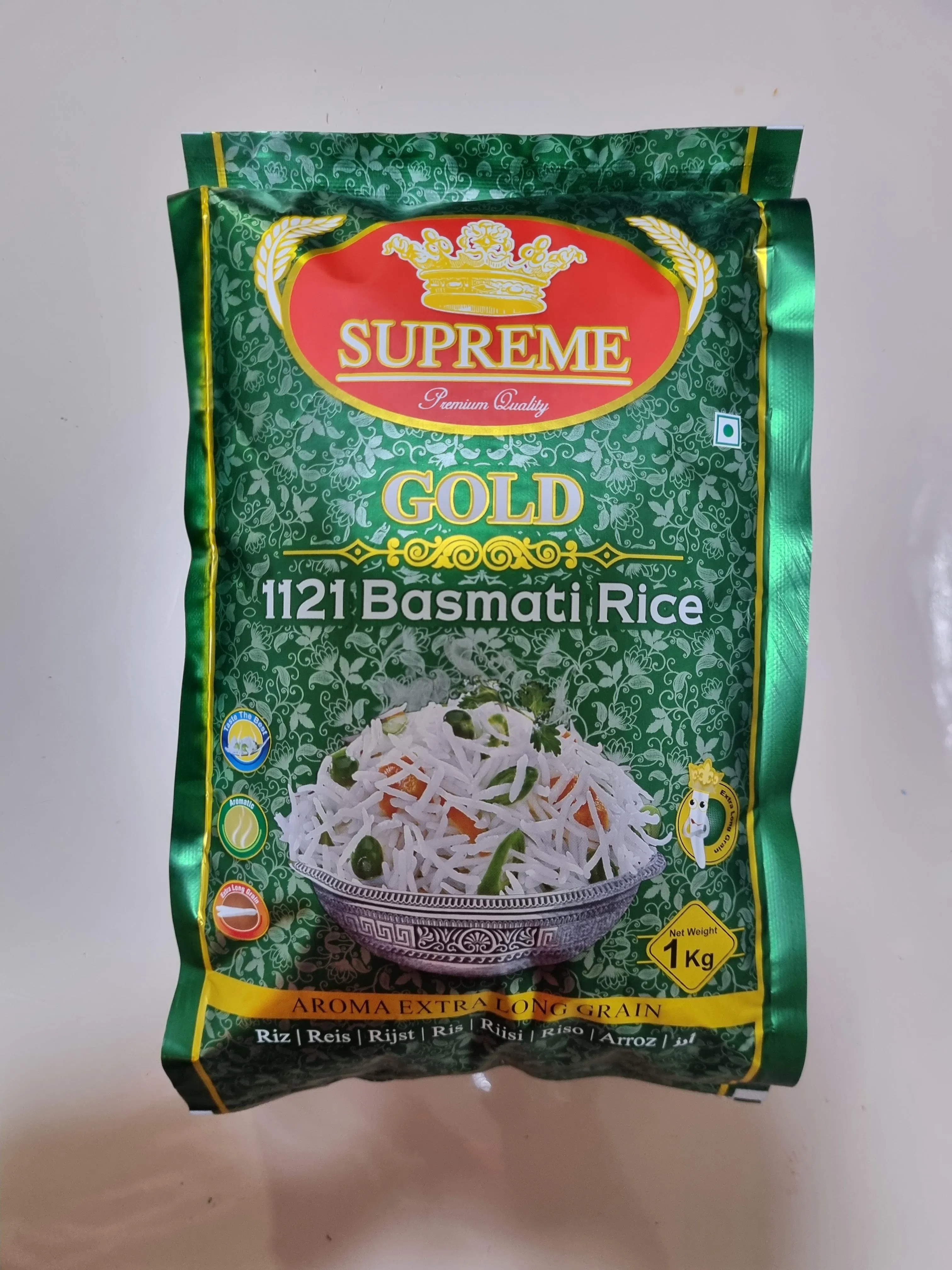 Supreme Gold 1121巴斯马蒂米营养价值高，有助调节血糖。（林弘谕摄）