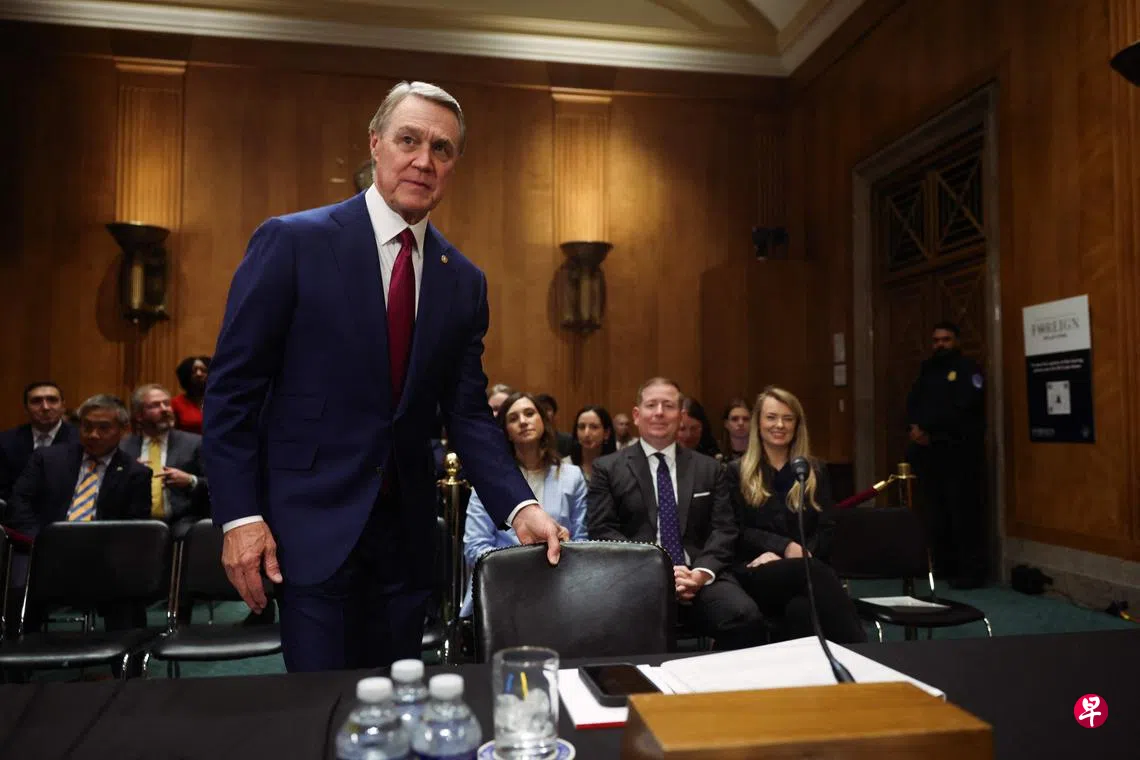 美国驻华大使提名人珀杜重申支持一中政策| 联合早报