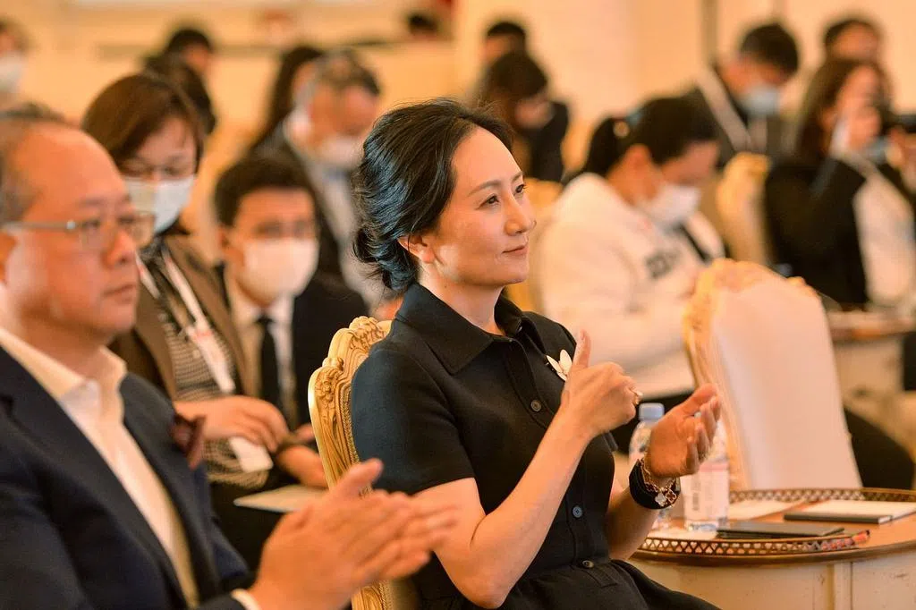 孟晚舟高调亮相年报发布会宣布 华为去年取得近76％净利润增长 | 联合早报