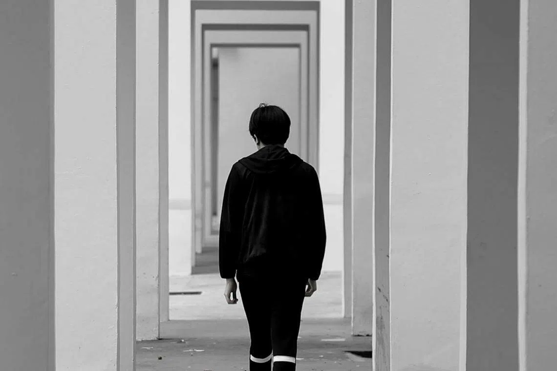 苏永胜一度对热爱的事情失去兴趣，做什么都没有力气。（视频截图）