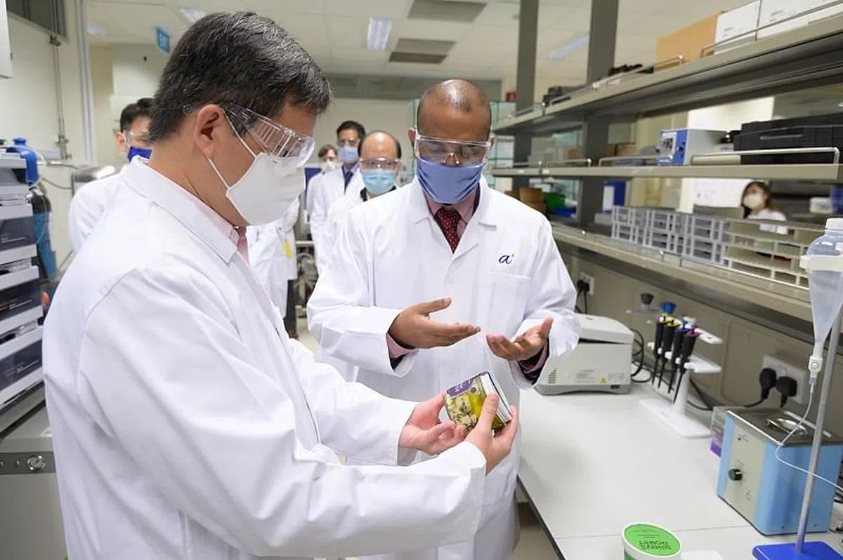 淡马锡投资的美国食品科技公司Perfect Day开发通过在微生物群中发酵，而不是从牛奶中提取来生产乳蛋白（包括酪蛋白和乳清）的方法。（图／受访者提供）