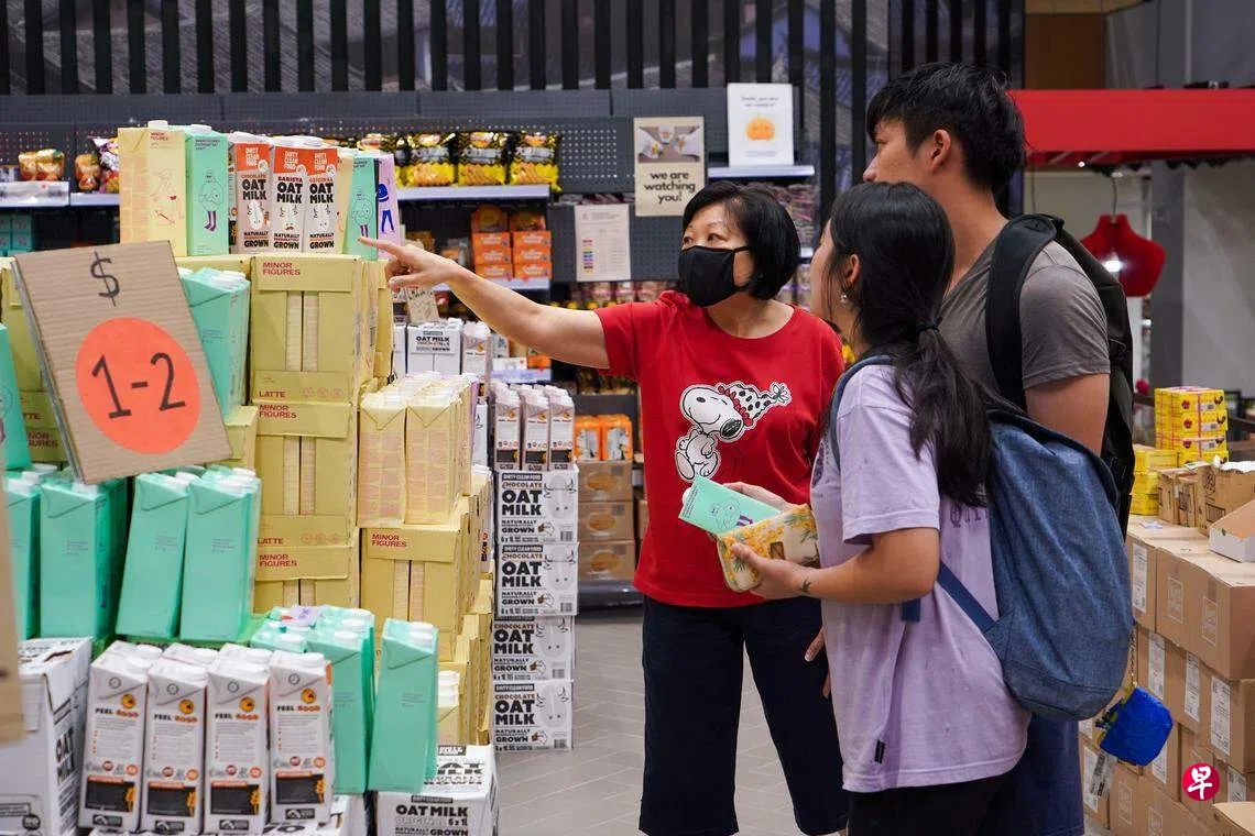 过期”食品受欢迎本地社企推动减废生活| 联合早报