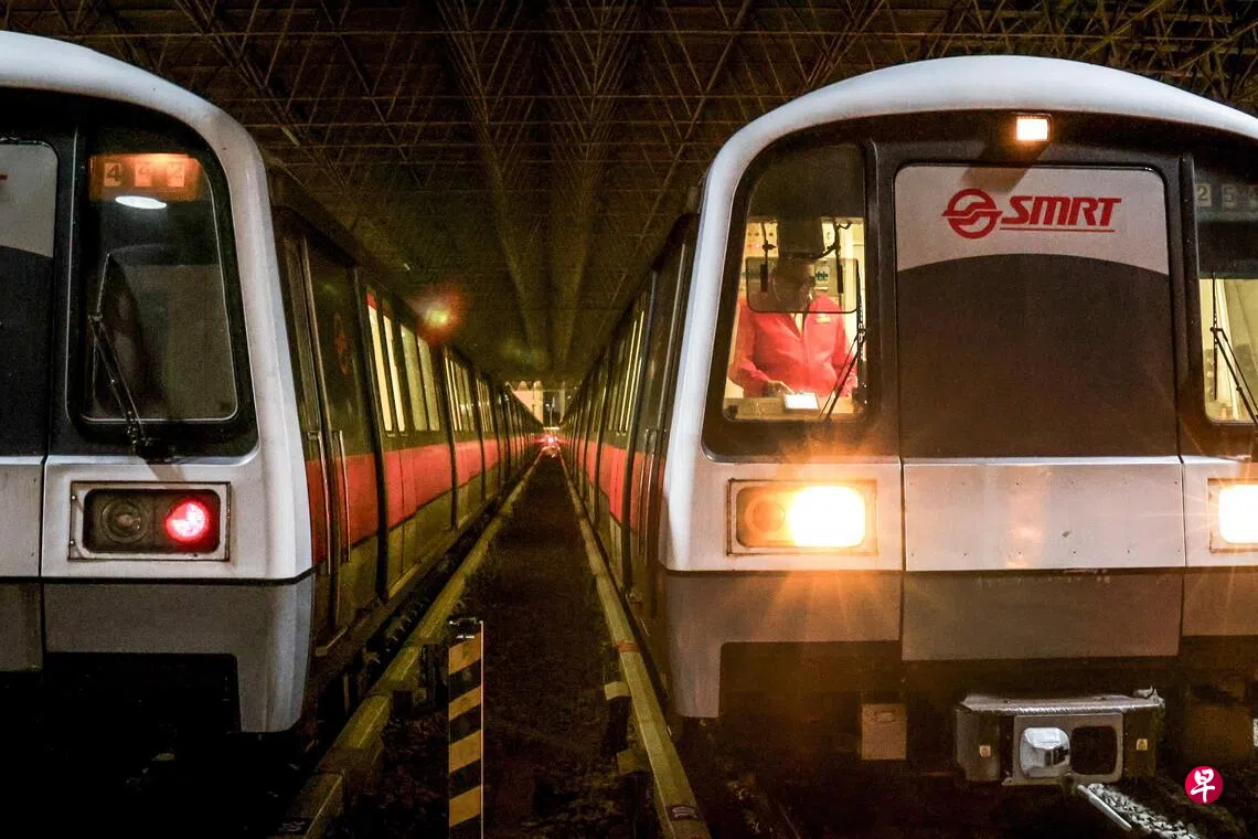 第一代地铁列车走入历史79列第七代列车已送抵| 联合早报