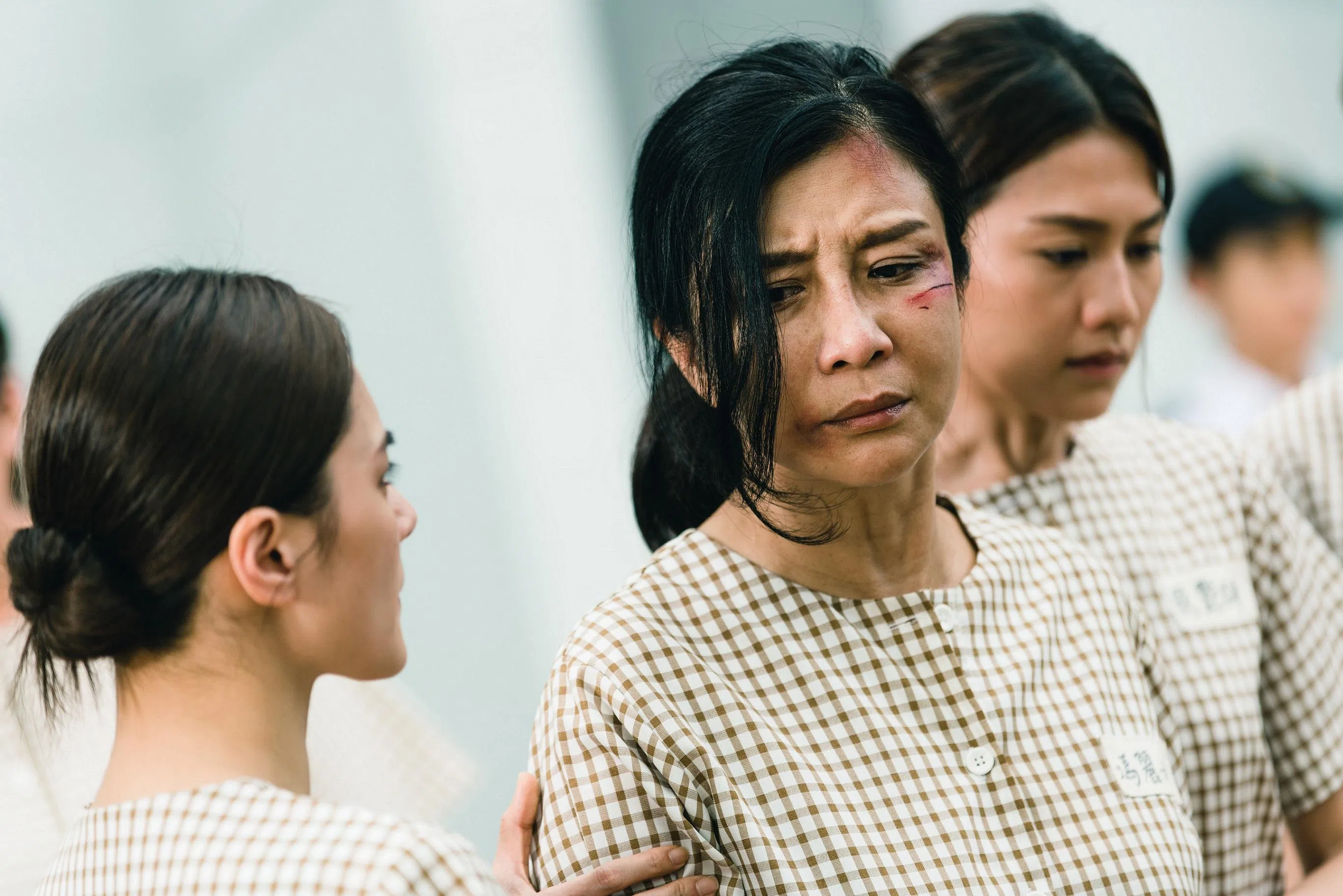 谈到在片中不修边幅，吴家丽说：“坐牢当然长这样啊。”（邵氏提供）