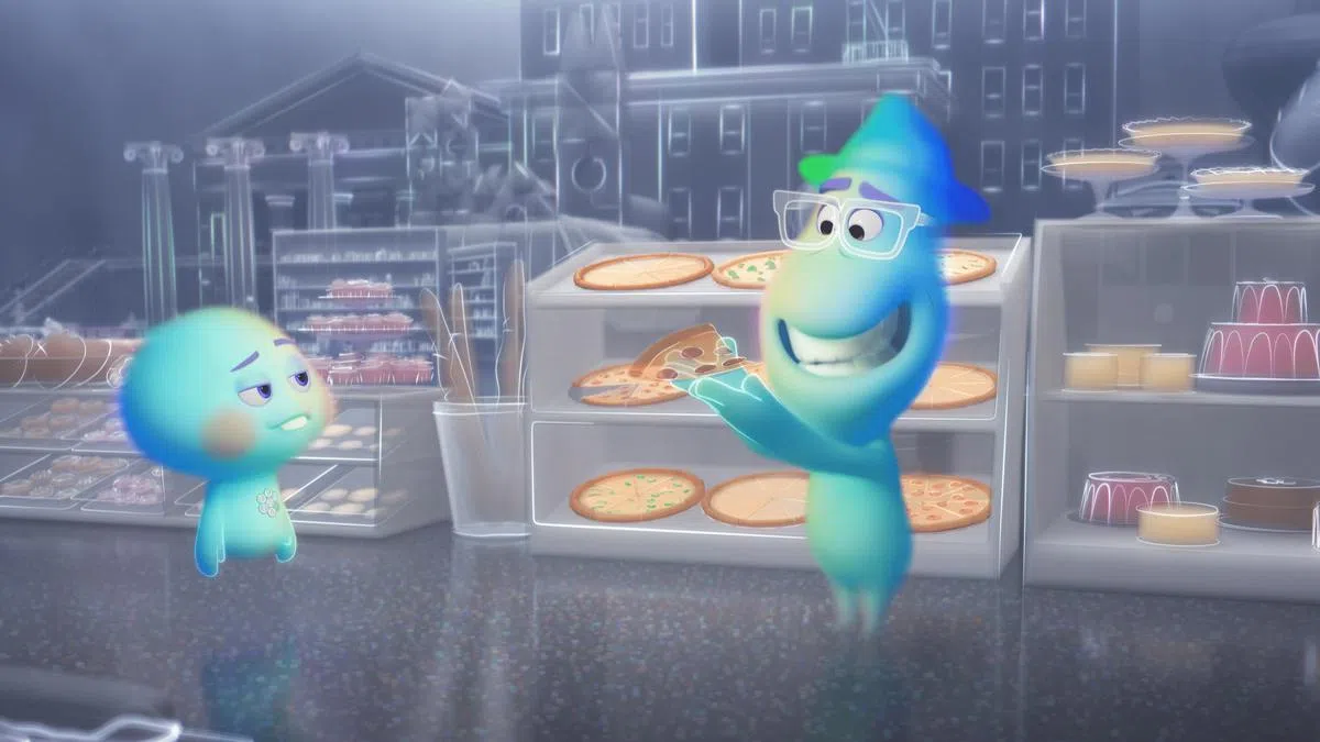 Joe和22一起在《心灵奇旅》中开启了一段精彩的旅程（Disney+ 提供）。