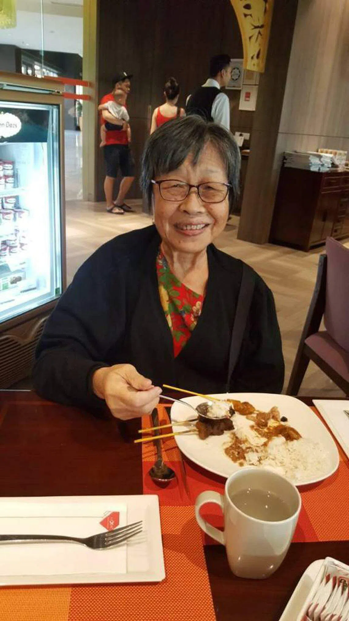 本地作家蓝玉，本名李玉琼。（郑文辉提供）