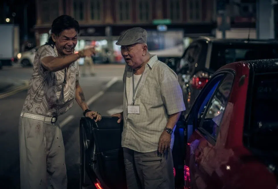 云昌凑与李国煌在《芽笼》中对戏。（档案照）