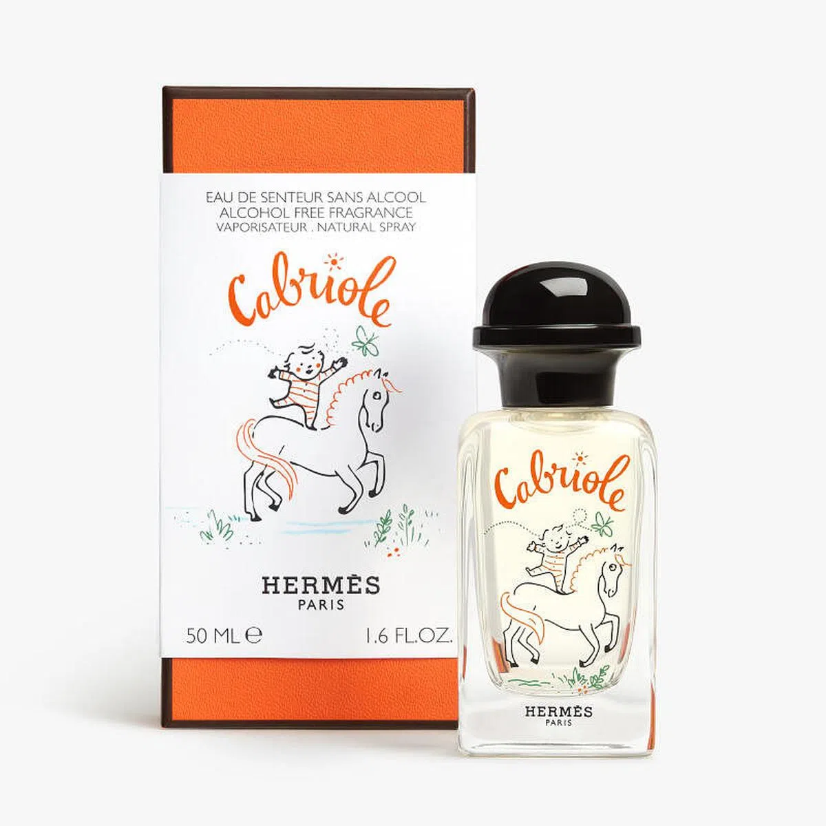 爱马仕首款儿童香水Cabriole。（品牌提供）