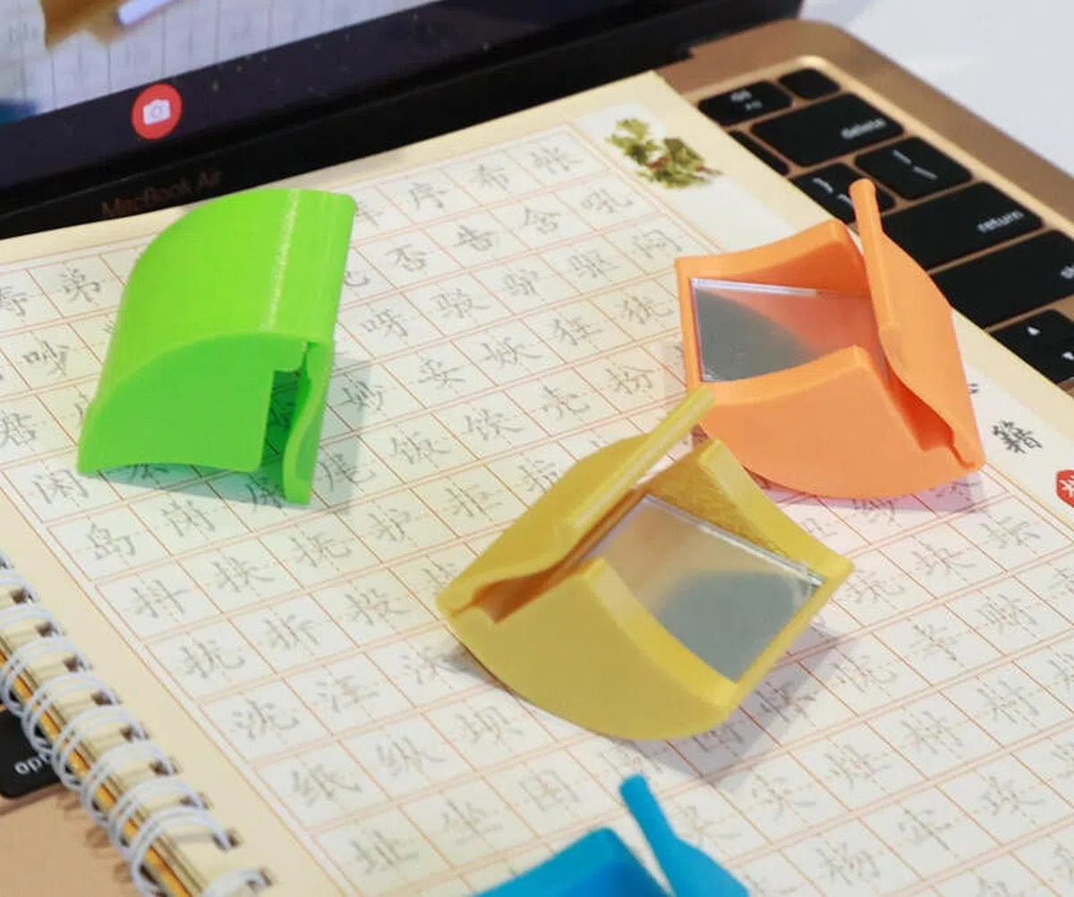 约5公分大小的Kiap Kiap是通过3D打印制作而成。（唐家鸿摄）