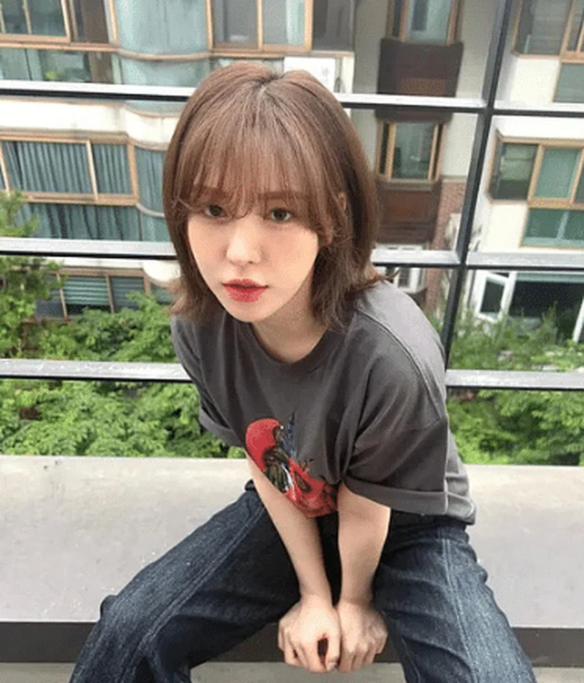 Wendy曾经为了能出道而暴瘦20公斤。（取自IG）