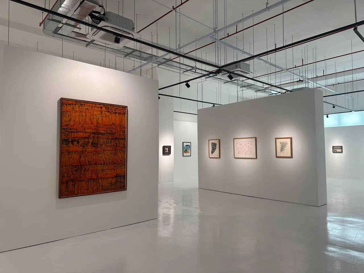 本地藏家叶南扬设立“艺术猎人项目”，开幕展为“寻觅与发现：纸上作品展”。（Project Art Hunter提供）