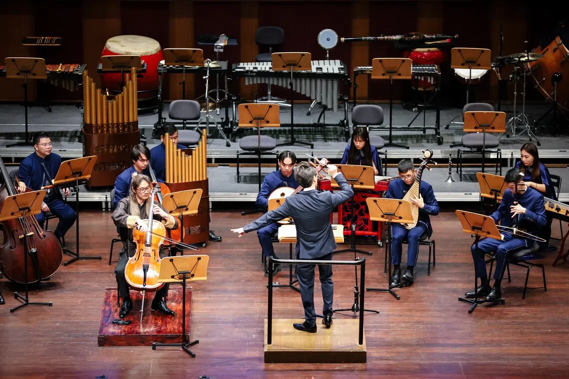 
鼎艺团首次与新加坡交响乐团携手，呈献一场东西文化交汇的室内乐音乐会。（鼎艺团提供）