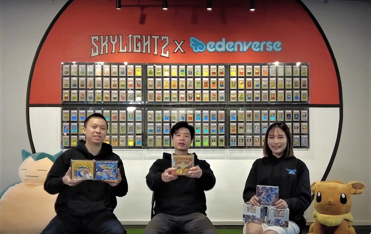 Skylightz Gateway团队，左起：合作伙伴IslandGrown（29）、直播主Ben（27）、品牌公关Jessie（27）。