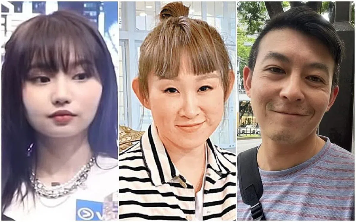 COLLAR成员Day（左起）、王菀之和陈冠希都被星爷翻牌。（互联网） 