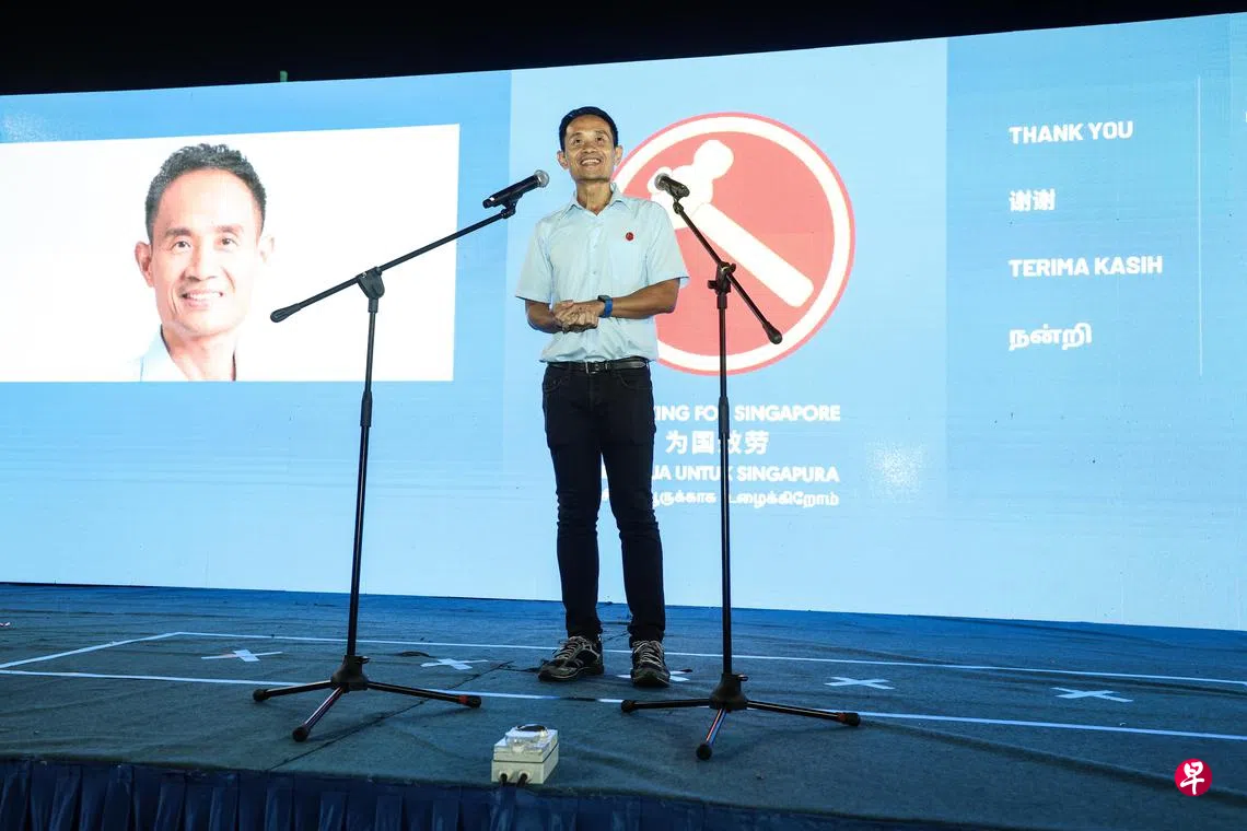 GE2025】不敌行动党对手朱倍庆工人党符策涫：会继续耕耘选区| 联合早报