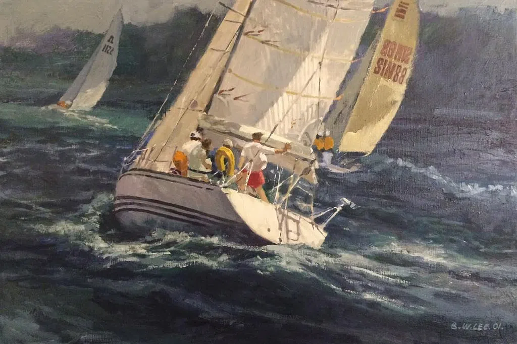 一生衷爱绘画与航海 李文苑“丹青永存”作品展