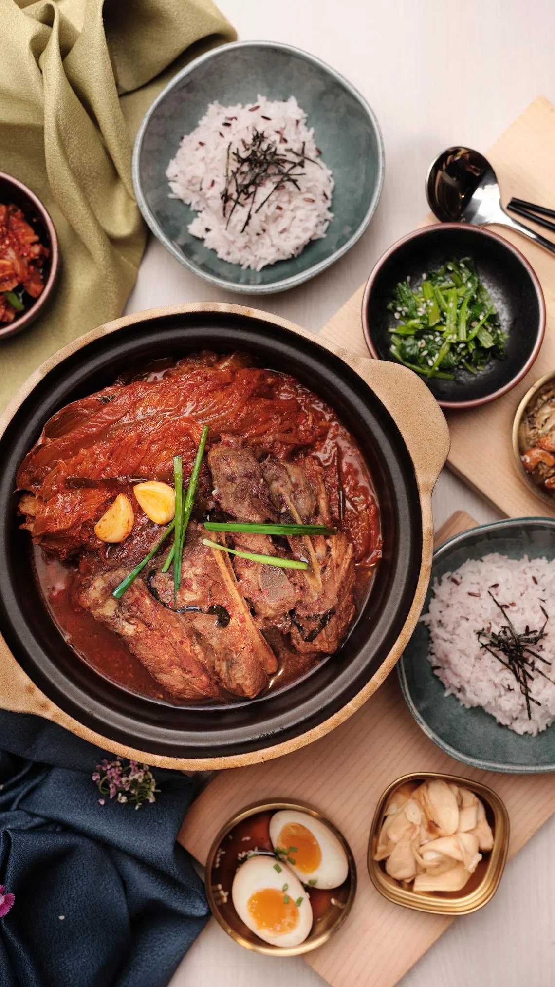 泡菜也能入菜，如炖泡菜猪肉，非常下饭。（Wanting Kimchi提供）