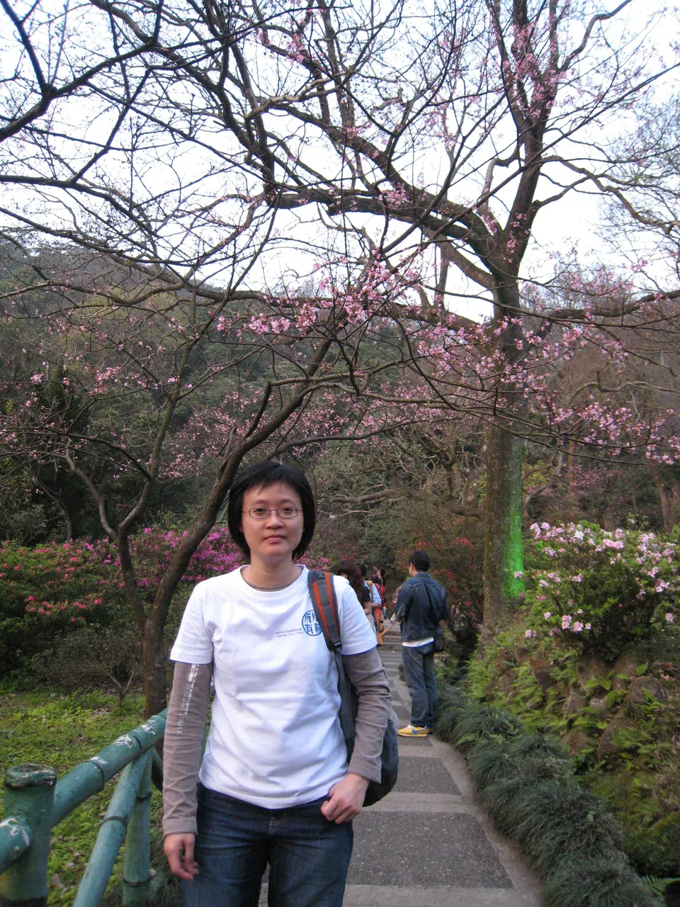 沈泽玮2008年派驻台北，2011年调任北京特派员，图为2009年2月摄于台北阳明山。（沈泽玮提供）