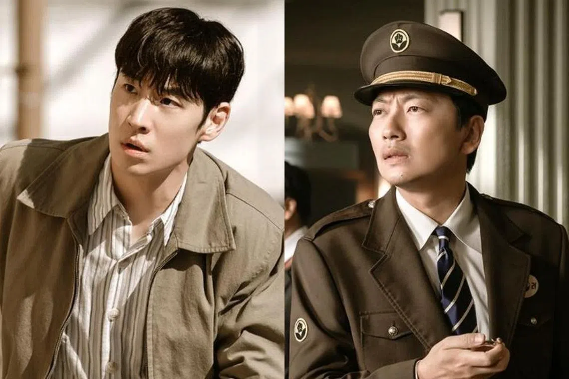 李帝勋（左）和李东辉（右）主演的《搜查班长1958》已在热播中。（取自MBC IG）