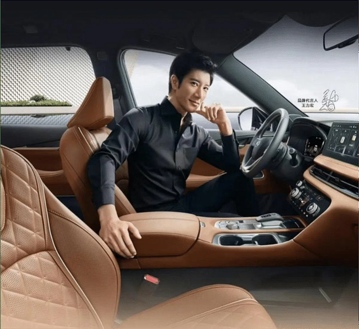 王力宏最新的汽车代言，两天内被撤。（互联网）